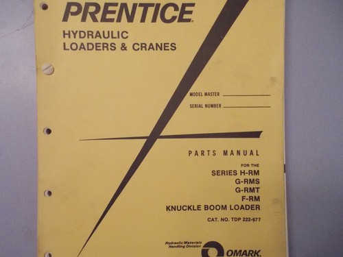 Prentice series g - series, h-rm